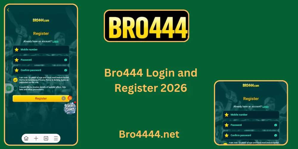 Bro444 Login And Register