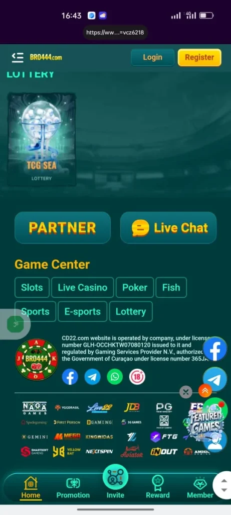 Bro444 game live chat